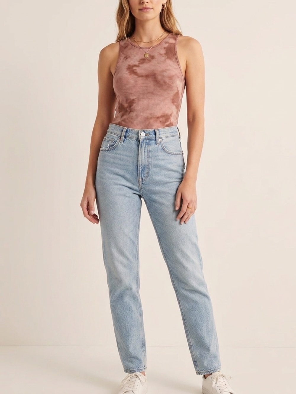 Forever 21 tie dye bodysuit Top- S